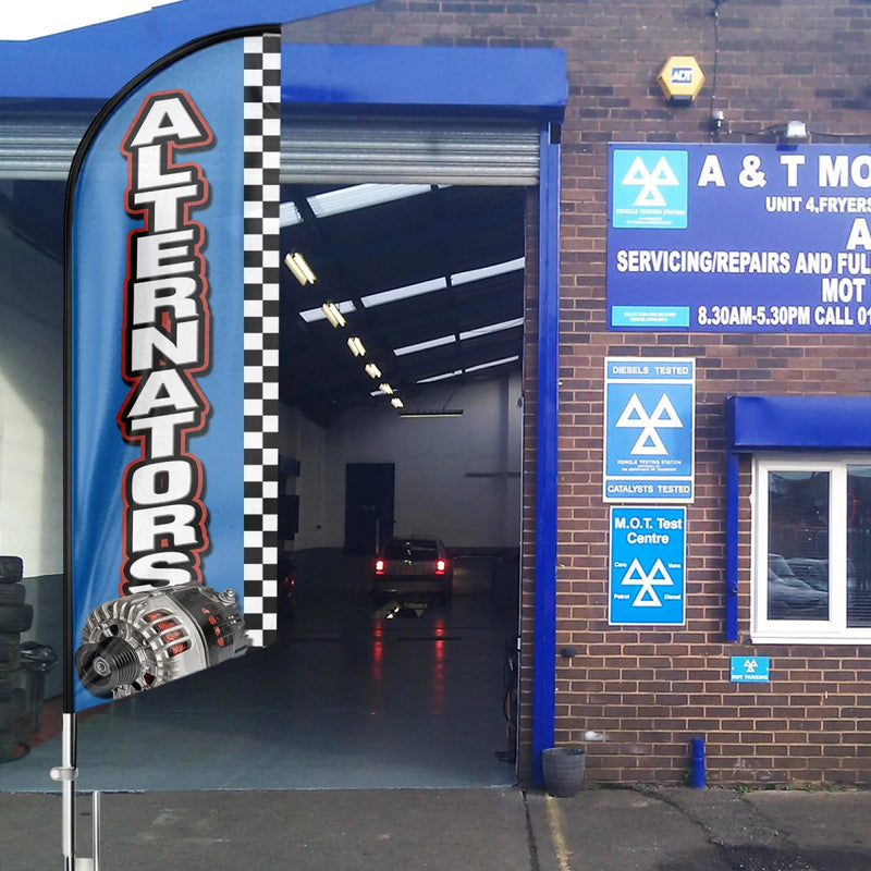 FSFLAG Alternators Swooper Flag Feather Flag Pole Kit - FSFlag