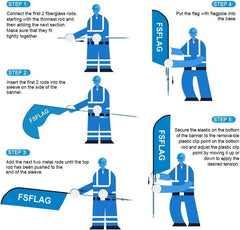 Sale Sign - Sale Feather Flag Set for Sale Business - FSFlag