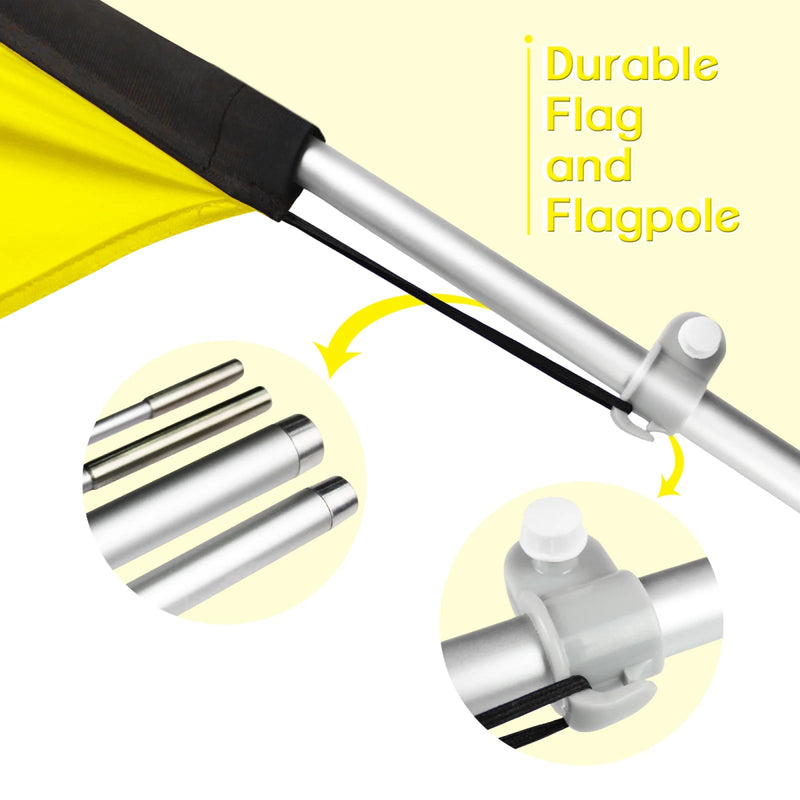 FSFLAG Now Open Swooper Flag Feather Flag Pole Kit - FSFlag