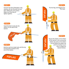 Shawarma Sign - 11ft Shawarma Swooper Flag Feather Flag Pole Kit - FSFlag