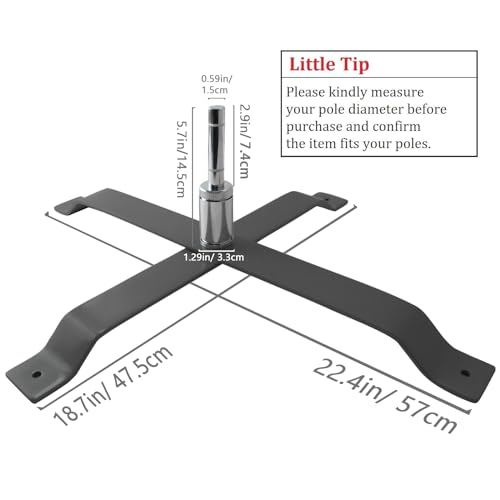 Feather Flag Base - FSFLAG Cross Base Stand for Feather Flag - FSFlag
