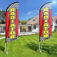 FSFLAG Radiator Swooper Flag Feather Flag Pole Kit - FSFlag