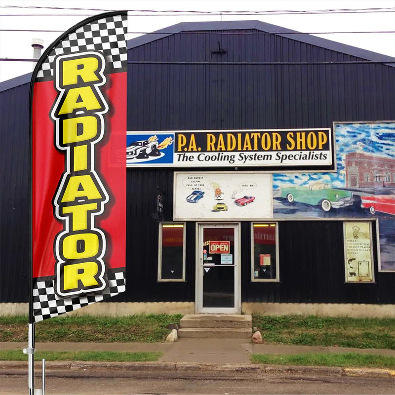 FSFLAG Radiator Swooper Flag Feather Flag Pole Kit - FSFlag