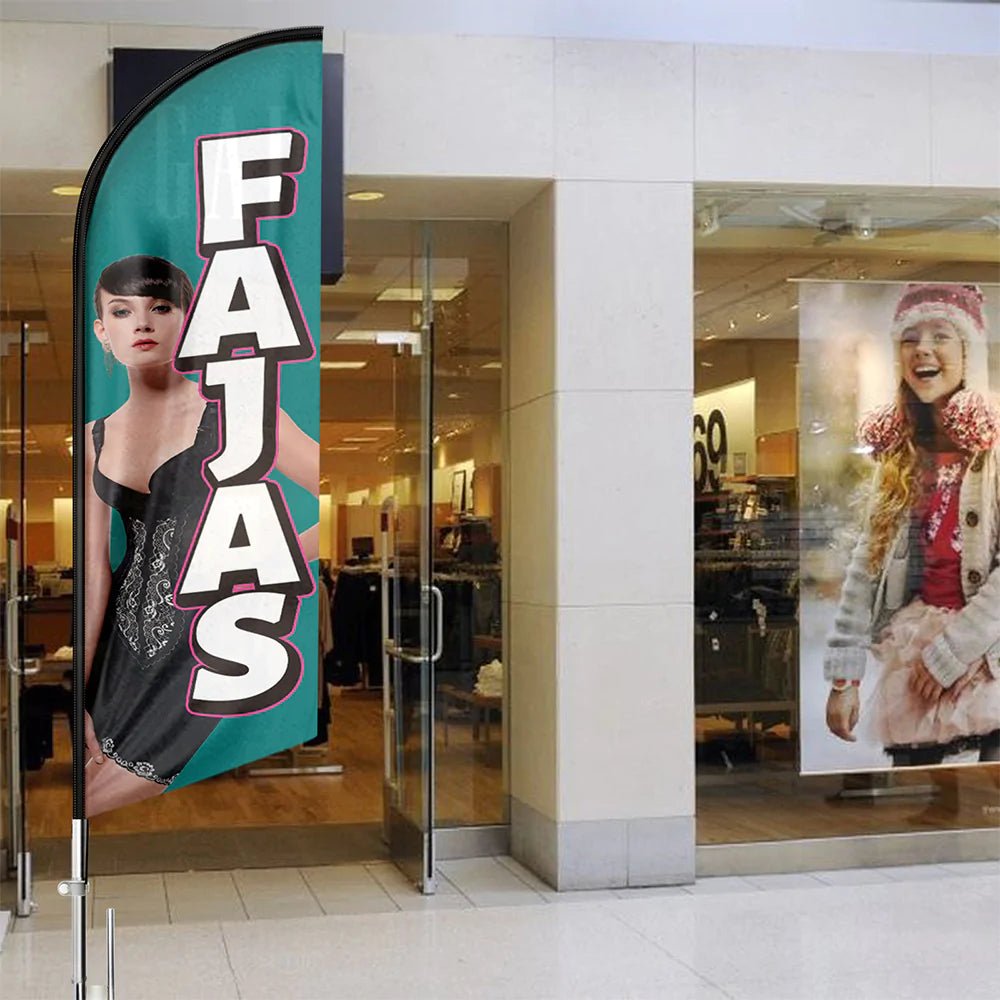 FSFLAG Fajas Swooper Flag Feather Flag Pole Kit - FSFlag