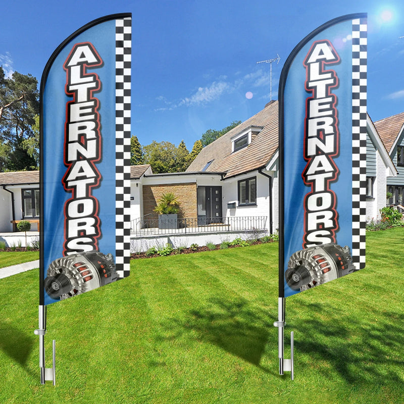 FSFLAG Alternators Swooper Flag Feather Flag Pole Kit - FSFlag