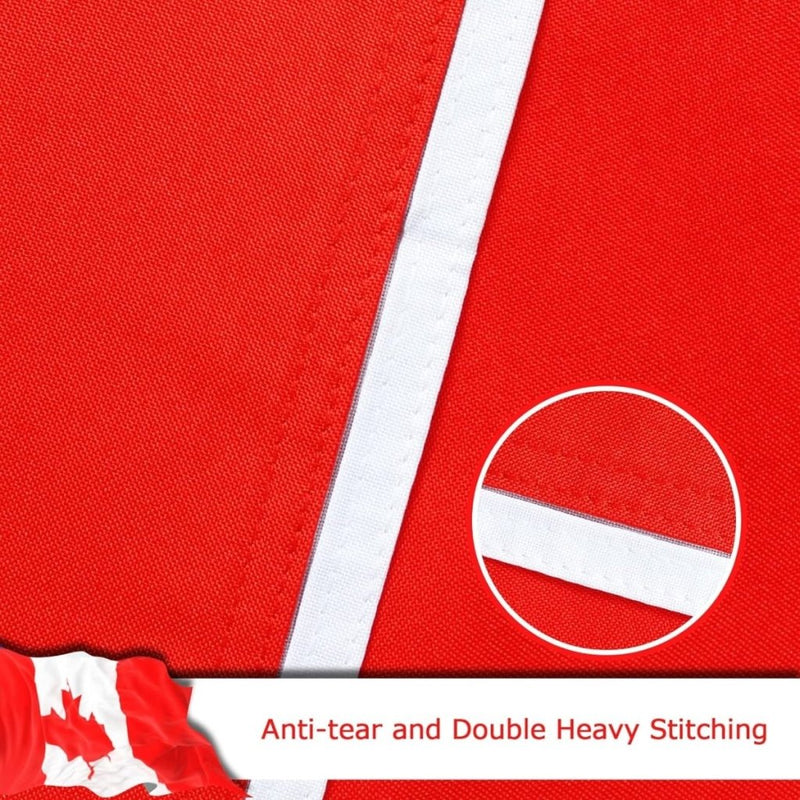 FSFLAG Canada Flag 3 X 5 Ft 400D Polyester and Two Brass Grommets - FSFlag