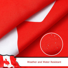FSFLAG Canada Flag 3 X 5 Ft 400D Polyester and Two Brass Grommets - FSFlag