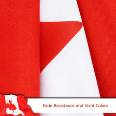 FSFLAG Canada Flag 3 X 5 Ft 400D Polyester and Two Brass Grommets - FSFlag
