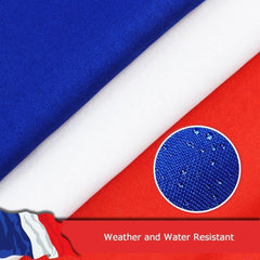 FSFLAG France Flag 3 X 5 Ft 400D Polyester and Two Brass Grommets - FSFlag