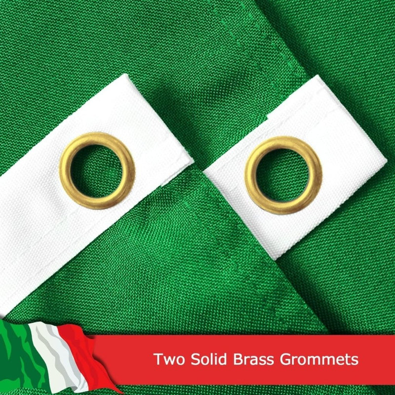 FSFLAG Italy Flag 3 X 5 Ft 400D Polyester and Two Brass Grommets - FSFlag