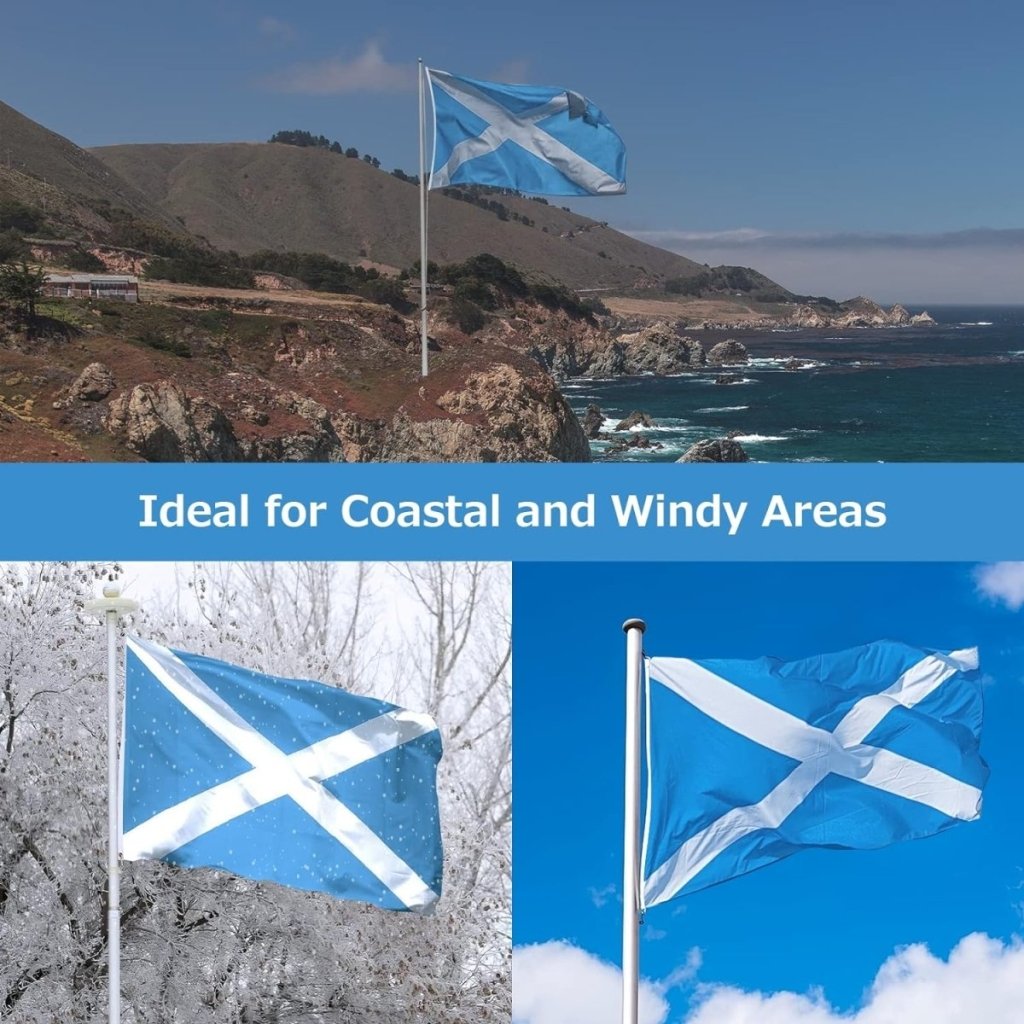 FSFLAG Scotland Flag 3 X 5 Ft 400D Polyester and Two Brass Grommets - FSFlag
