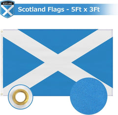 FSFLAG Scotland Flag 3 X 5 Ft 400D Polyester and Two Brass Grommets - FSFlag