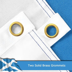 FSFLAG Scotland Flag 3 X 5 Ft 400D Polyester and Two Brass Grommets - FSFlag