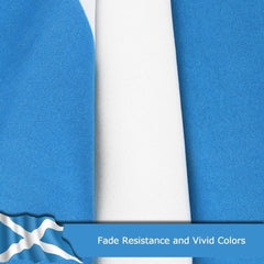 FSFLAG Scotland Flag 3 X 5 Ft 400D Polyester and Two Brass Grommets - FSFlag