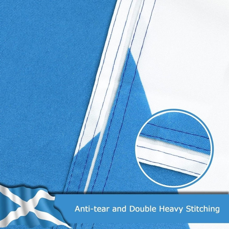 FSFLAG Scotland Flag 3 X 5 Ft 400D Polyester and Two Brass Grommets - FSFlag