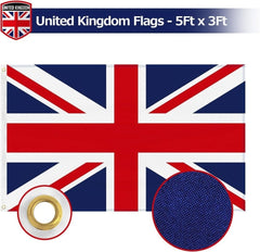 FSFLAG UK Flag 3 X 5 Ft 400D Polyester and Two Brass Grommets - FSFlag