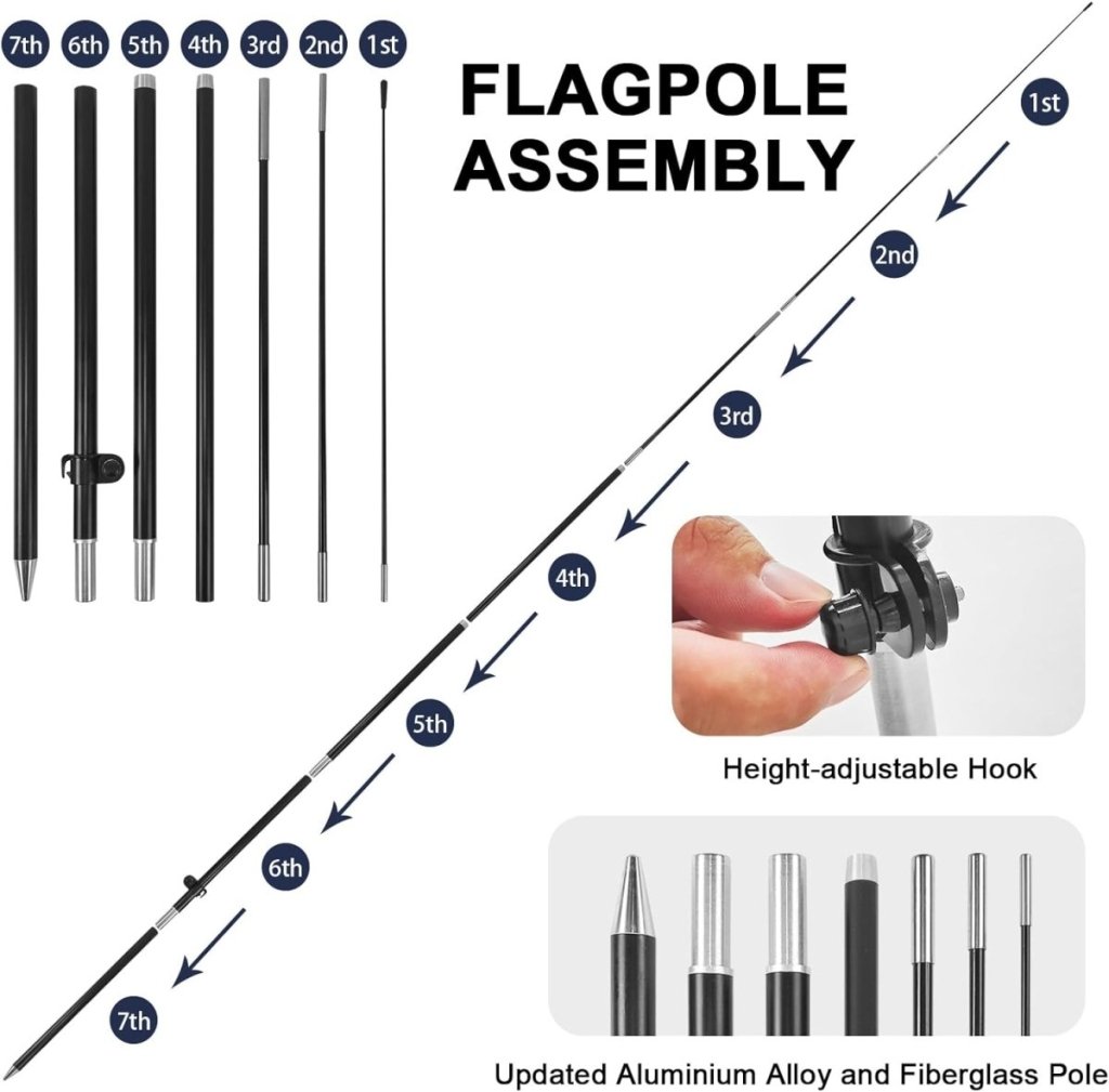 Hot Chocolate Bar Sign - 8ft Hot Chocolate Feather Flag with Pole and Stake - FSFlag