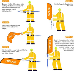 Ice Cream Flag - 11ft Ice Cream Feather Flag Pole Kit - FSFlag