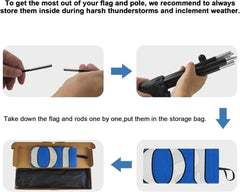 Snack Bar Sign Kit - 8ft Snacks Feather Flag with Pole and Stake - FSFlag