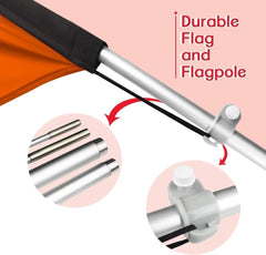 Soul Sign - 11ft Soul Food Feather Flag with Ground Stake - FSFlag